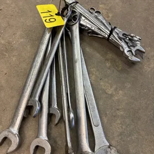 Assortment of wrenches