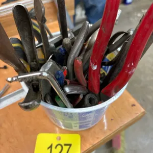 Assortment of pliers and specialty tools