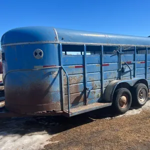 WW 630 16' BUMPER HITCH STOCK TRAILER