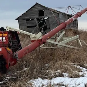 FARM KING 10" X 70' SIDE SWING AUGER