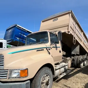 1993 FORD AERO MAX TANDEM W/ 20' STEEL BOX & HOIST