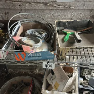 Handles, cable, supplies
