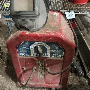 Lincoln 180 welder and helmet