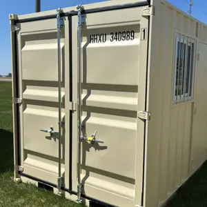 9’ x 7’ 4” Container (1 end door, 1 man door)