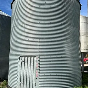 Approx 1950 bushel Westeel 14’ diameter flat bottom bin, Bin #8