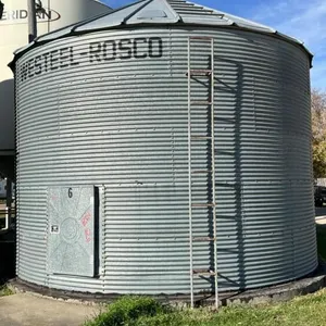 Approx 3300 bushel Westeel 19’ diameter flat bottom bin, Bin #10