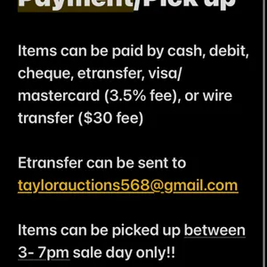 Payment & Pick up