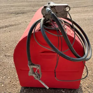 100 gal skid tank w/12 volt pump