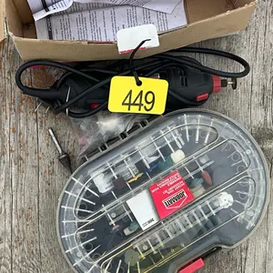 Electric Dremel with parts
