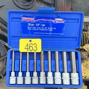 Westward 10 piece hex bits set