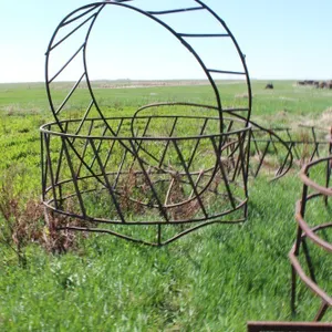 2 - ROUND BALE FEEDERS
