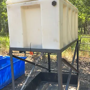 Poly tank with stand