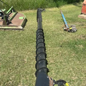 Pea auger for macdon header