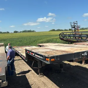 41’ step deck trailer 8’ wide