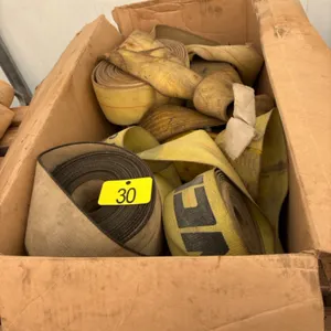 Assortment of tie down straps
