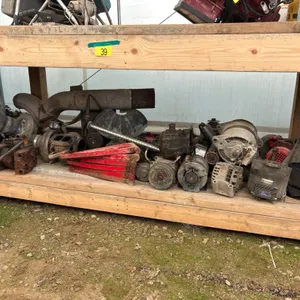 Assortment of parts & electric motors