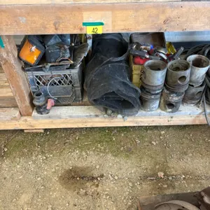 Assortment of shop supplies
