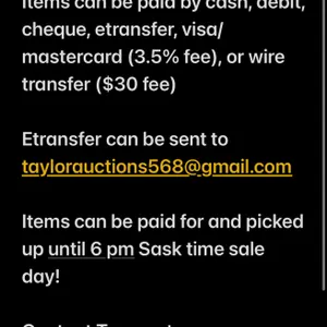 Payment & pick up