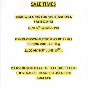 SALE TIMES