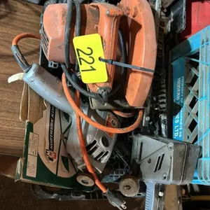 Assorted drills, saws
