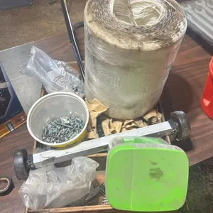 Shop supplies, magnet, twine