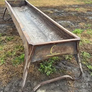 10’ metal feed trough (unit C)