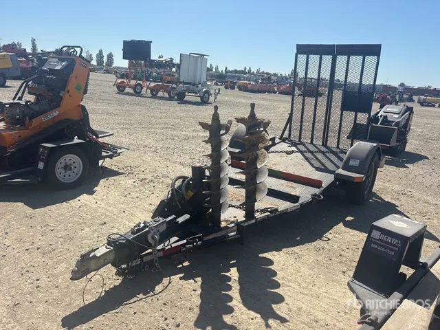 2020 Snake River 4X7 7 ft S/A Equipment Trailer