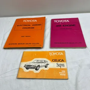 Vintage Toyota Repair Manuals