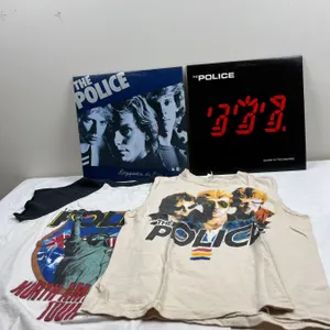 The Police Vinyl Records & Shirts