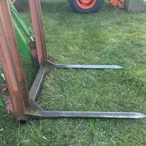 Bale forks fit jd 640 loader