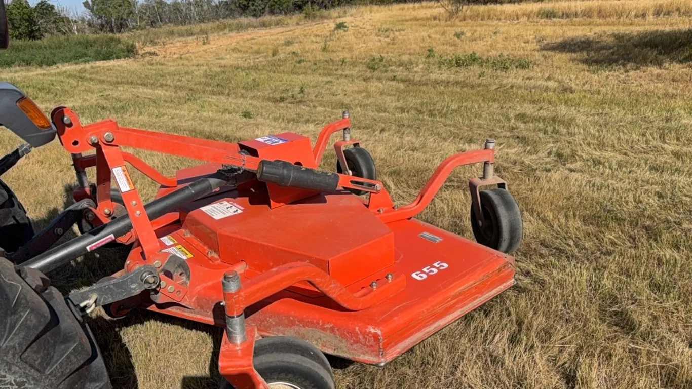 Kubota Y655 3PTH Mower; SN.Y65514000171
