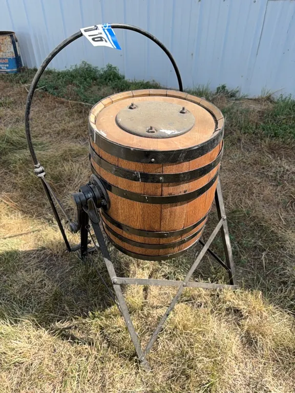 Butter Churn & Stand