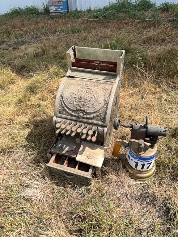 National Cash Register & Brass Blow Torch