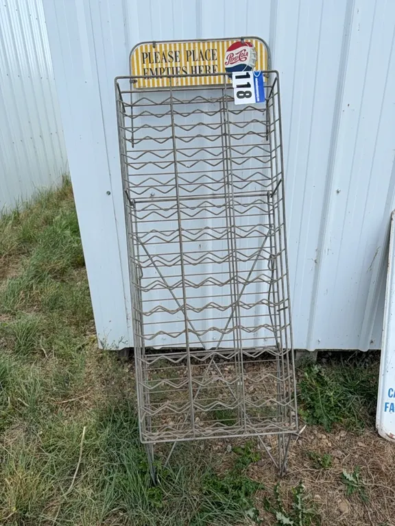 Pepsi-Cola Bottle Rack