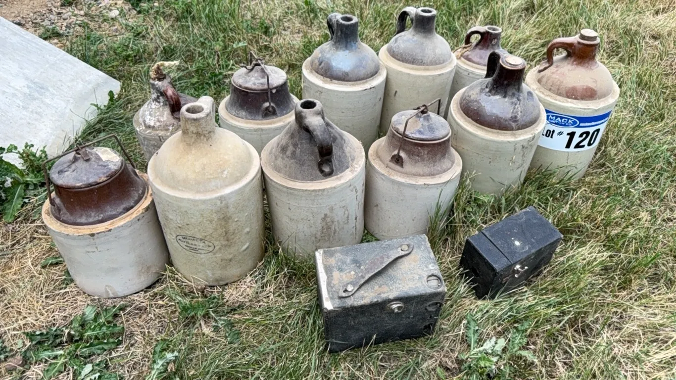 Brown Jug & Pickle Crock Collection