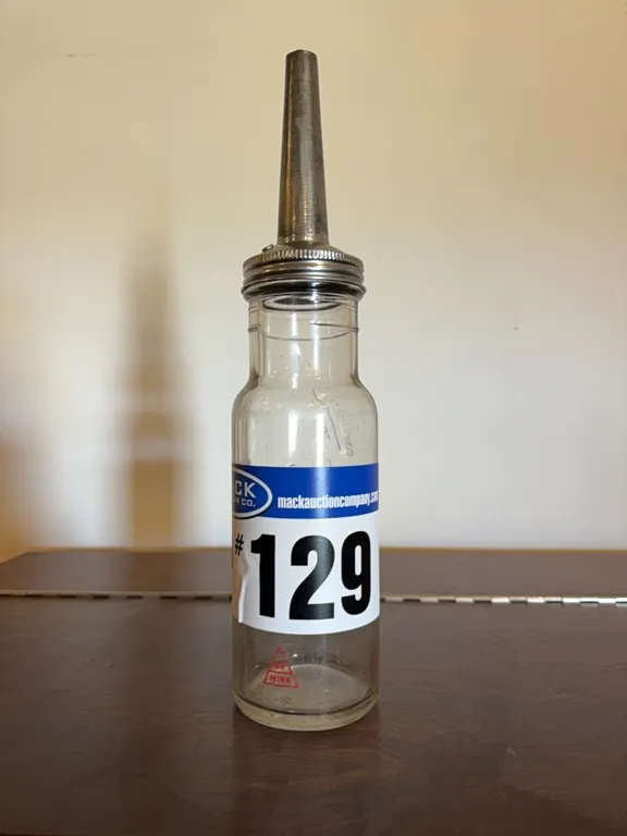 Standard Oil Company Service (Indiana) One Quart Oil Bottle