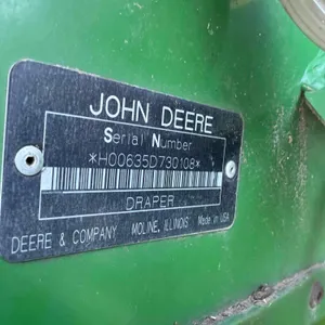 2009 John Deere 635D Draper Header