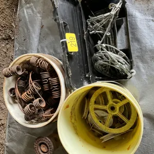 Jackstands, tire chains, pulleys,