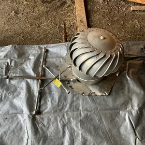 Two tire irons and a shed roof vent