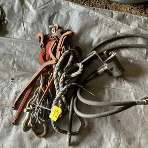 Chain, boomers, chain toe rope and orbit motor