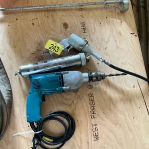 Electric drill and Pneumatic grease gun