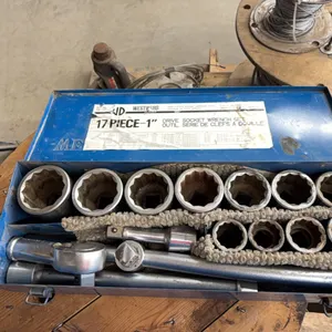 Westward 1" Socket Set