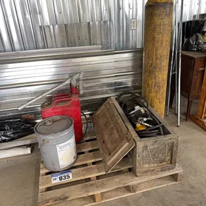 Pallet Lot; Methyl Hydrate, Methyl Pump, SABA Respirator & Tank of Breathing Air