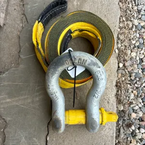 Large Clevis, Tow strap