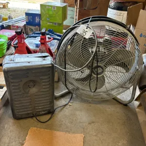 Fan, space heater
