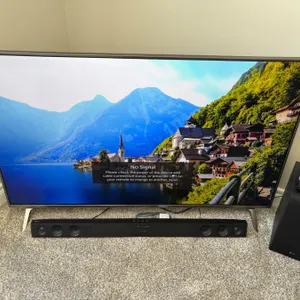 LG 55" TV & Speakers