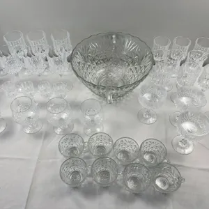 Assortment of Crystal & Glassware