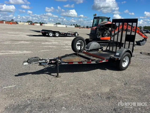 2019 MMDI 47RVX10 8 ft S/A Equipment Trailer