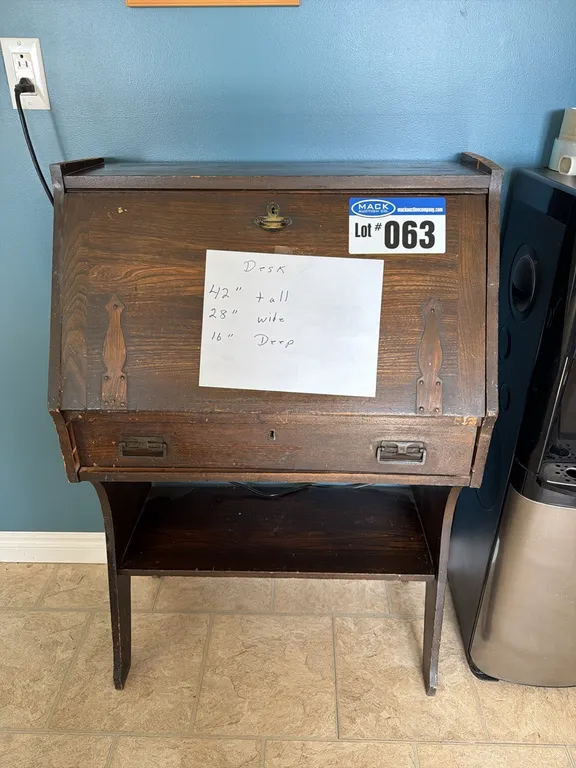 Antique Drop Front Desk
