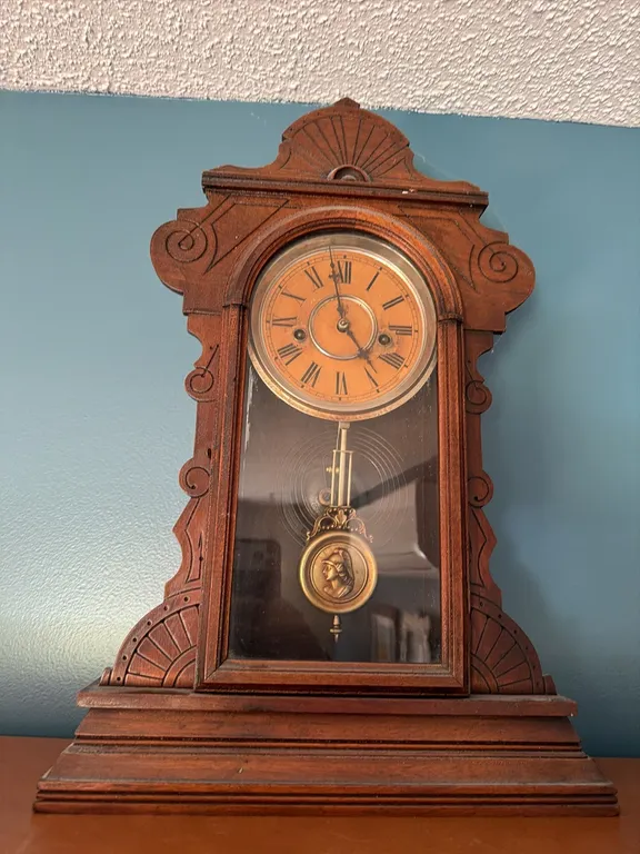 Antique Ginger Bread Clock